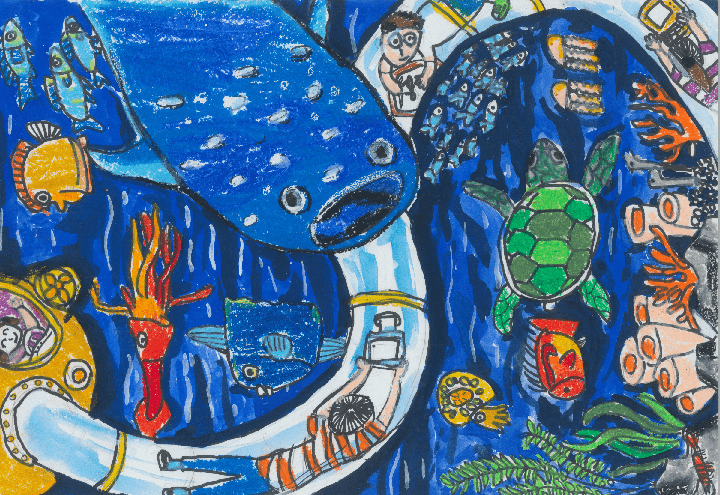 海底隧道自在遨遊